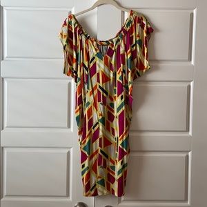 T-Bags brightly colored tunic dress